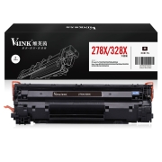 V4INK CE278A硒鼓(鼓粉一体)黑色单支(适用惠普1536佳能mf4752打印机墨盒)打印页数:2500
