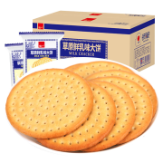 泓一 草原鲜乳大饼干 牛乳味1000g
