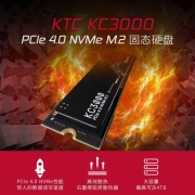 金士顿（Kingston） SSD固态硬盘 M.2接口(NVMe协议 PCIe 4.0×4) 512G  KC3000旗舰款