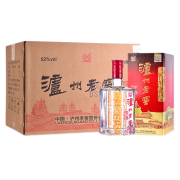 PLUS会员：泸州老窖 六年窖头曲 52%vol 浓香型白酒 500ml*6瓶