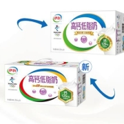 伊利 高钙低脂牛奶250ml*24盒