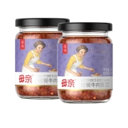 88VIP：养生堂 母亲麻辣 牛肉酱220g*2瓶*4件