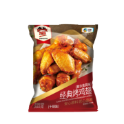 中粮 万威客经典烤鸡翅(奥尔良风味)（十翅装）380g 袋*11件