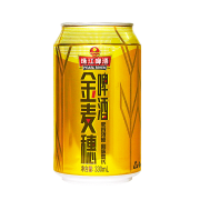 珠江啤酒（PEARL RIVER）10度 珠江金麦穗啤酒 330ml*6听*2件9.9元+运费（合4.95元/件）