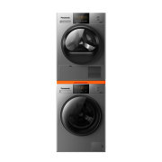 PLUS会员：Panasonic 松下 年轻π系列 31JE5+EH31JS 热泵式洗烘套装 10KG+10KG