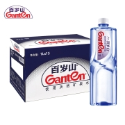 Ganten 百岁山 景田 百岁山 饮用天然矿泉水1L*15瓶 整箱装+凑单