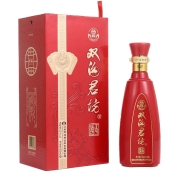 双沟 珍宝坊 红君坊 II号 浓香型白酒 52度 500ml 单瓶装（新老包装随机发货）高度白酒 口感绵柔 中秋节送礼