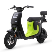 绿源电动车48V24A锂电池新国标电动自行车 液冷电机 K5 黑