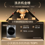 小天鹅（LittleSwan）10公斤滚筒洗衣机全自动 母婴儿童内衣除螨除菌京品智能家电以旧换新 【金榜认证】TG100VT096WDG-Y1T