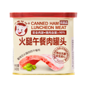 PLUS会员：小猪呵呵 火腿午餐肉罐头 340g*9件