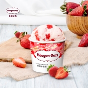 哈根达斯 草莓口味 冰淇淋 473ml