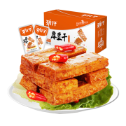 京东极速版：劲仔 小鱼厚豆腐干 香辣味20g*20包/盒