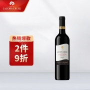 阿根廷进口 杰卡斯（Jacob’s Creek）酿酒师精选系列梅洛干红葡萄酒 750ml 单瓶装