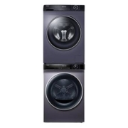 PLUS会员：Haier 海尔 G100208B12S+HG100206 洗烘套装