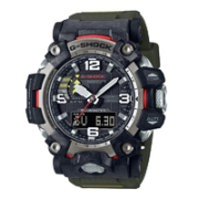 CASIO 卡西欧 G-SHOCK系列 大泥王升级版 男士太阳能六局电波腕表 新军绿款 GWG-2000-1A3