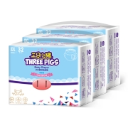 三只小猪Thethreepiggy3D轻薄拉拉裤XXL码96片(15KG以上)