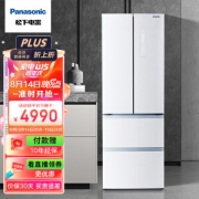 PLUS会员：Panasonic 松下 NR-D350TP-W 多门冰箱 350L 晶莹白