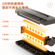 得力(deli)A4家用高速过膜包装机 过塑膜A4家用照片塑封机 过胶机菜单文件照片覆膜过塑机14375