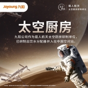 九阳（Joyoung）不用翻面空气炸锅【太空系列】家用智能可视机身 5.5L大容量 蒸烤炸一体机 KL55-VF736