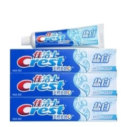 京东极速版：佳洁士 Crest 盐白牙膏清凉薄荷香型  盐白牙膏 90g*3支