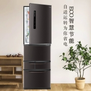 东芝（TOSHIBA）多门家用电冰箱412升小体积大容量光触媒除菌微冻解冻GR-RM433WE 【绸缎灰】RM433WE-PM237