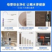 352 净水器 家用直饮水厨下式过滤反渗透杀菌母婴级全净化净水机  S130 1200G大通量 3.1L/min