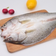 仙泉湖 珠海特产三去白蕉海鲈鱼净膛后冷冻500~600g烧烤食材轻食海鲜