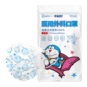 超亚 哆啦A梦 一次性医用外科口罩 100只