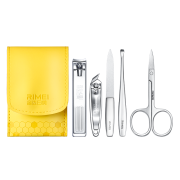 plus会员:金达日美RIMEI  指甲刀套装 修容工具五件套不锈钢  DR827黄*2件