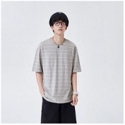 Semir 森马 男士宽条纹T恤 10-9421100760