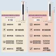 海信(Hisense) 舒适家 3匹 新一级能效 智能自清洁三匹立式柜机客厅空调 京东小家智能生态 KFR-72LW/A390-X1
