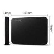 百亿补贴：TOSHIBA 东芝 移动硬盘 1TB 送抗震防水包