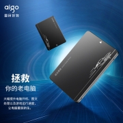 爱国者 (aigo) 120GB SSD固态硬盘 SATA3.0接口 S500E 读速高达480MB/s 写速高达370MB/s