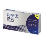ACUVUE 安视优 软性亲水接触镜 月抛 3片
