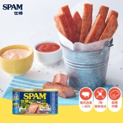 世棒（SPAM）午餐肉罐头经典原味198g 开罐即食 早餐汉堡火锅烧烤麻辣香锅火鸡面搭配食材