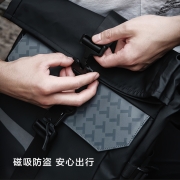 雷神（ThundeRobot）黑武士Pro双肩背包 商务背包 通勤背包 苹果联想电脑游戏本背包 大容量 适配17.3英寸