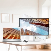 戴尔（DELL）UltraSharp 23.8英寸 办公显示器 FHD IPS 防蓝光 Type-C15W手机充电 旋转升降 网课 U2422HX