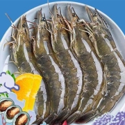 PLUS会员：隽永天香 国产大虾 500g/盒 虾净重400g 18-25只 ×3件