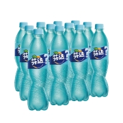 芬达 Fanta 茉莉蜜桃味汽水 碳酸饮料 500/600ml*12瓶 整箱装 可口可乐出品 新老包装随机发货