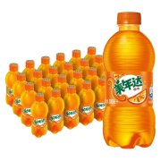 再降价、京东极速版：美年达 碳酸饮料 300ml*24瓶