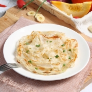 俏侬 手抓饼 香葱味 烘焙食材2000g 20片/盒 葱香味葱油饼 学生早餐开学季 培根火腿伴侣 西式烘焙 冷冻