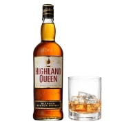 高地女王（Highland Queen）苏格兰3年调和威士忌 英国进口洋酒 调配威士忌700ml
