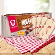 嘉顿（Garden） 威化饼干零食 休闲点心糕点 巧克力味200g