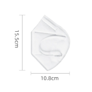 维德（WELLDAY）KN95折叠式防护口罩10只/袋 独立包装防雾霾花粉PM2.5粉尘防沙尘暴
