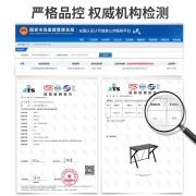 蔓斯菲尔 MSFE 电脑桌 台式电竞房游戏桌简易桌家用笔记本桌子宿舍卧室小书桌办公学习桌  升级K字腿款