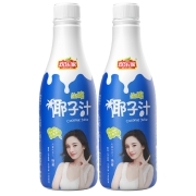 天猫U先：欢乐家 生榨椰子汁 1L*2瓶  整箱