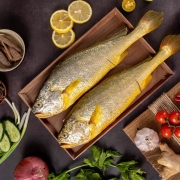 三都港 三去深海宁德大黄花鱼1kg/2条装 生鲜 鱼类 国产海鲜水产 健康轻食