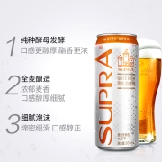 雪堡啤酒 11度 比利时风味白啤 精酿啤酒 500ml*12听 整箱装