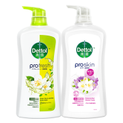 Dettol 滴露 沐浴露套装  茉莉绿茶950g+小苍兰蜜梨950g