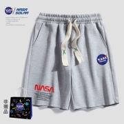 NASA联名款情侣五分裤潮牌券后39.9元包邮